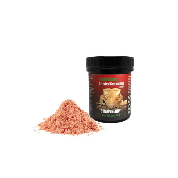 HabiStat Crested Gecko Diet Strawberry 50g