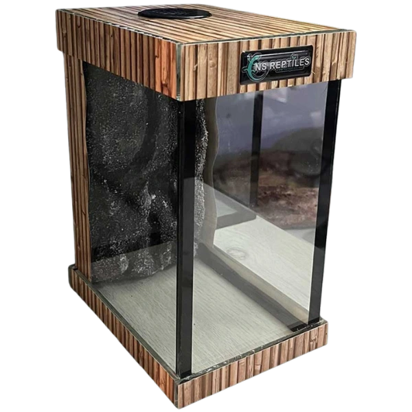 Stakleni terarijum 11x15x20cm sa 3D pozadinom