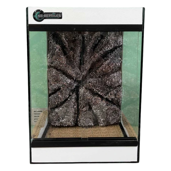 Stakleni terarijum 17x20x28cm sa 3D pozadinom