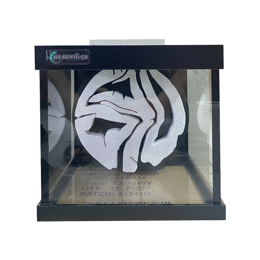 Stakleni terarijum 20x20x15cm sa 3D pozadinom